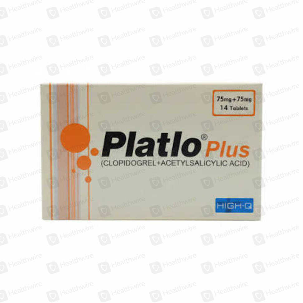 Platlo Plus Tab (75/75Mg) 14 Tablets