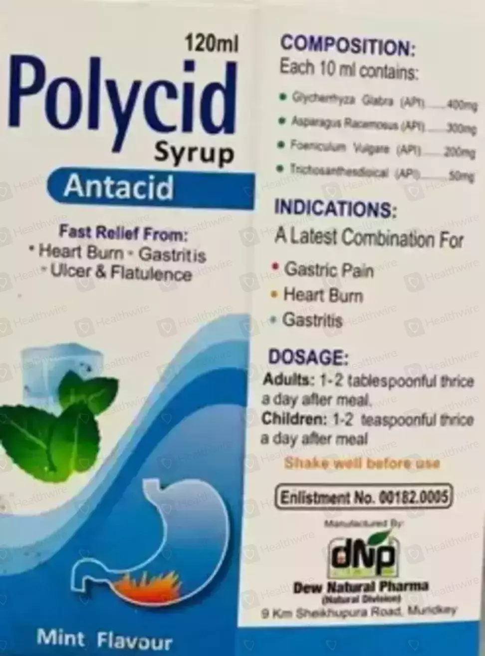 Polycid Syrup 120Ml