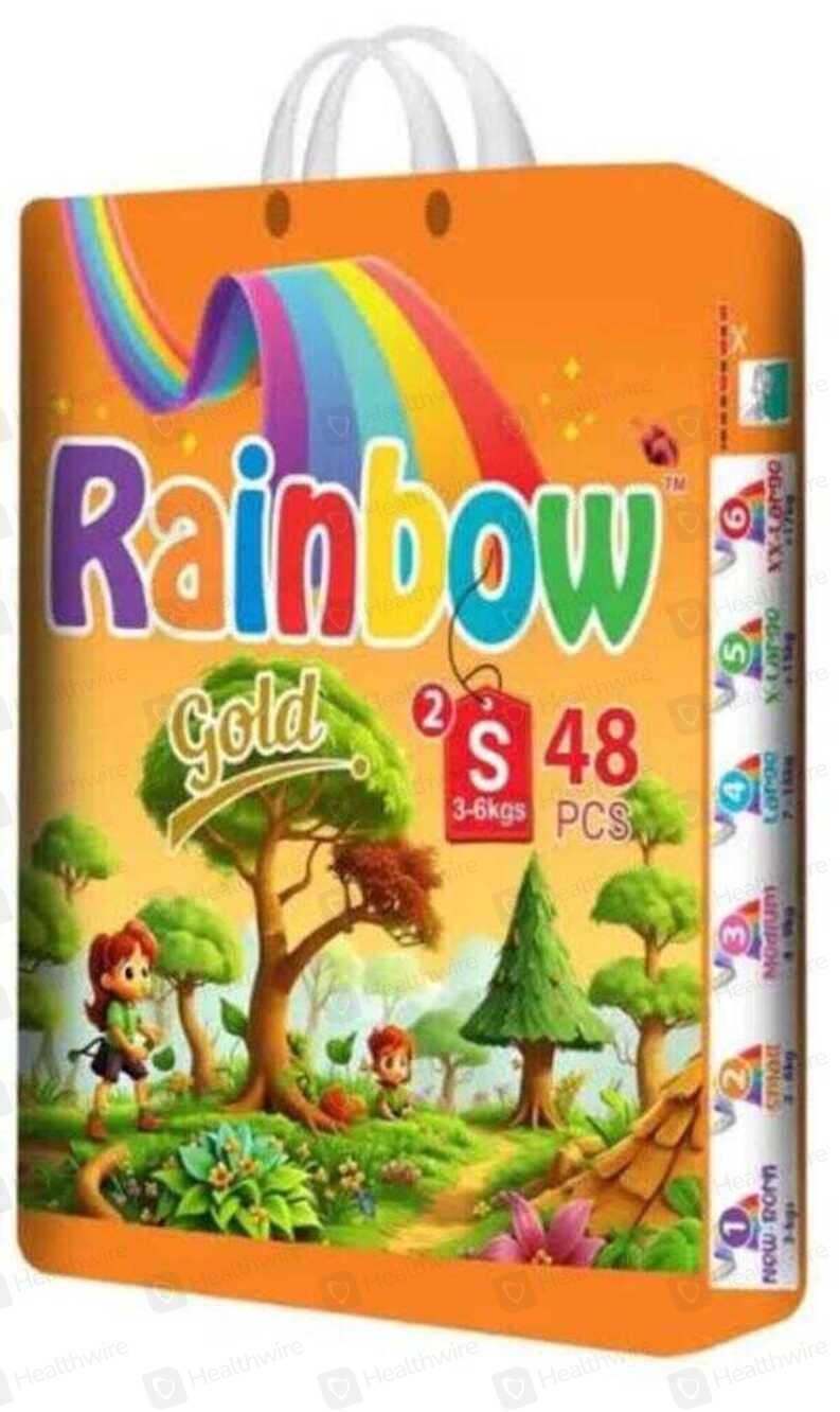Rainbow Diaper Eco Small (48)Pcs