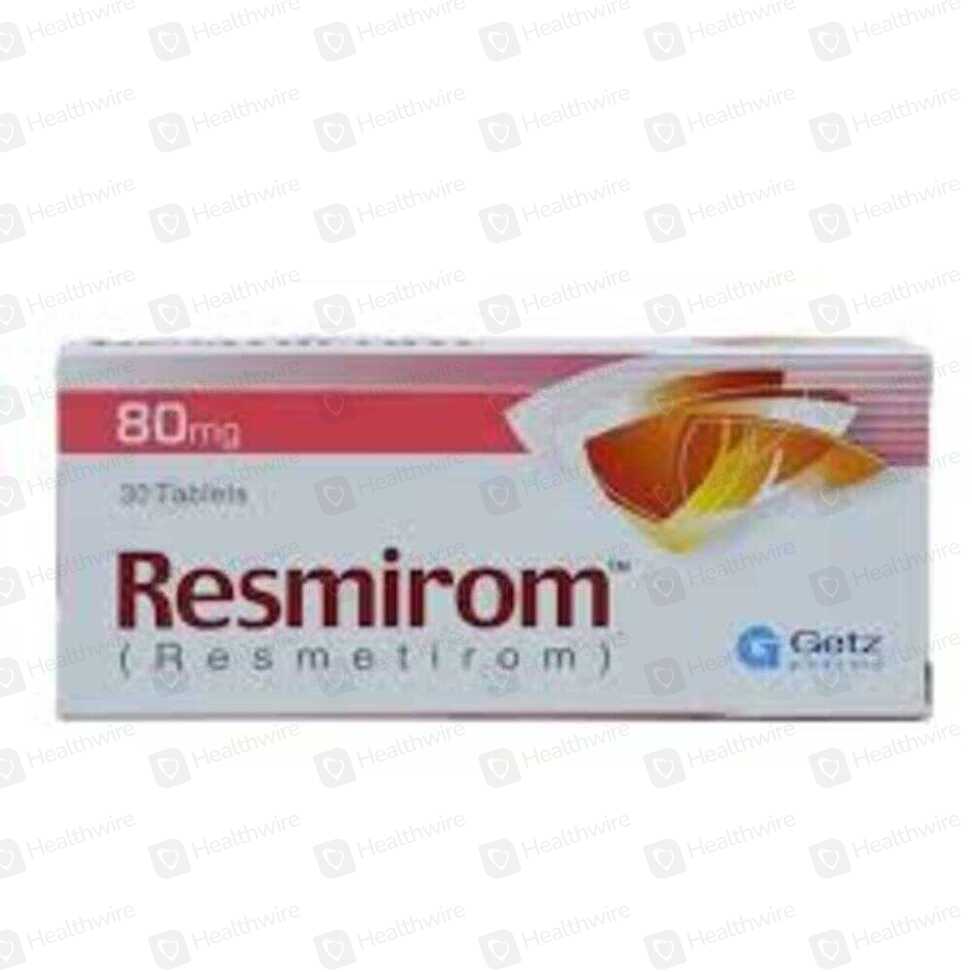 Resmirom 80Mg Tab 30S