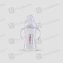 Round Feeding Bottle With Silicone Nipple (9Oz)