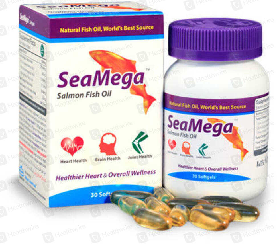 Seamega Salmon Fish Oil Softgels
