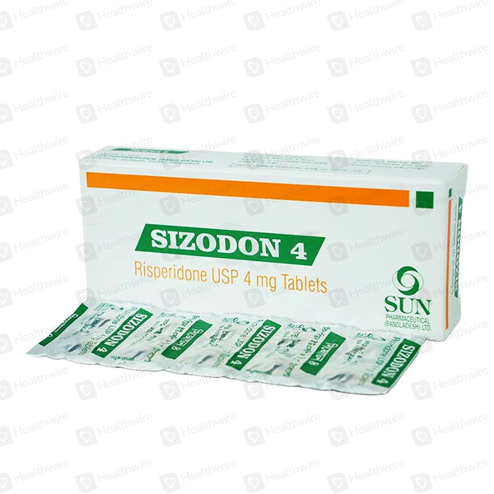 Sizodon 4Mg Tab 10'S