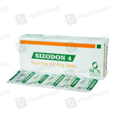 Sizodon 4Mg Tab 10'S