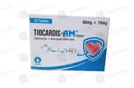 Tiocardis-Am (40/10Mg) 10 Tab