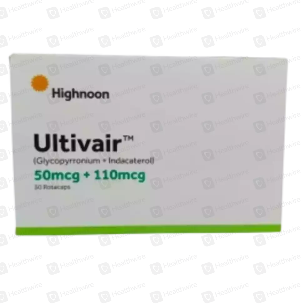 Ultivair 50/110Mcg Cap 30'S