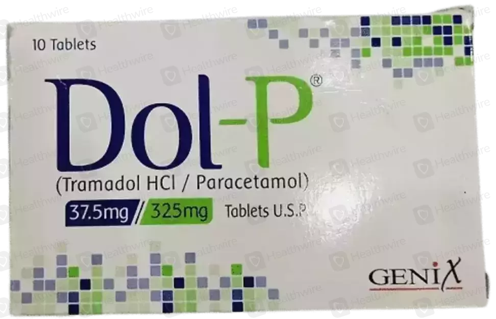 Dol-P (37.5/325Mg) 10 Tablet
