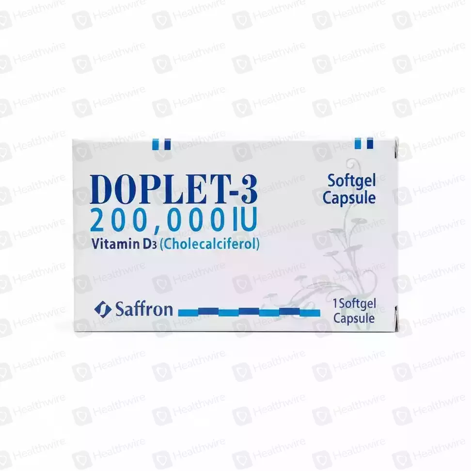 Doplet-3 (200000IU) 1 Softgel Capsule