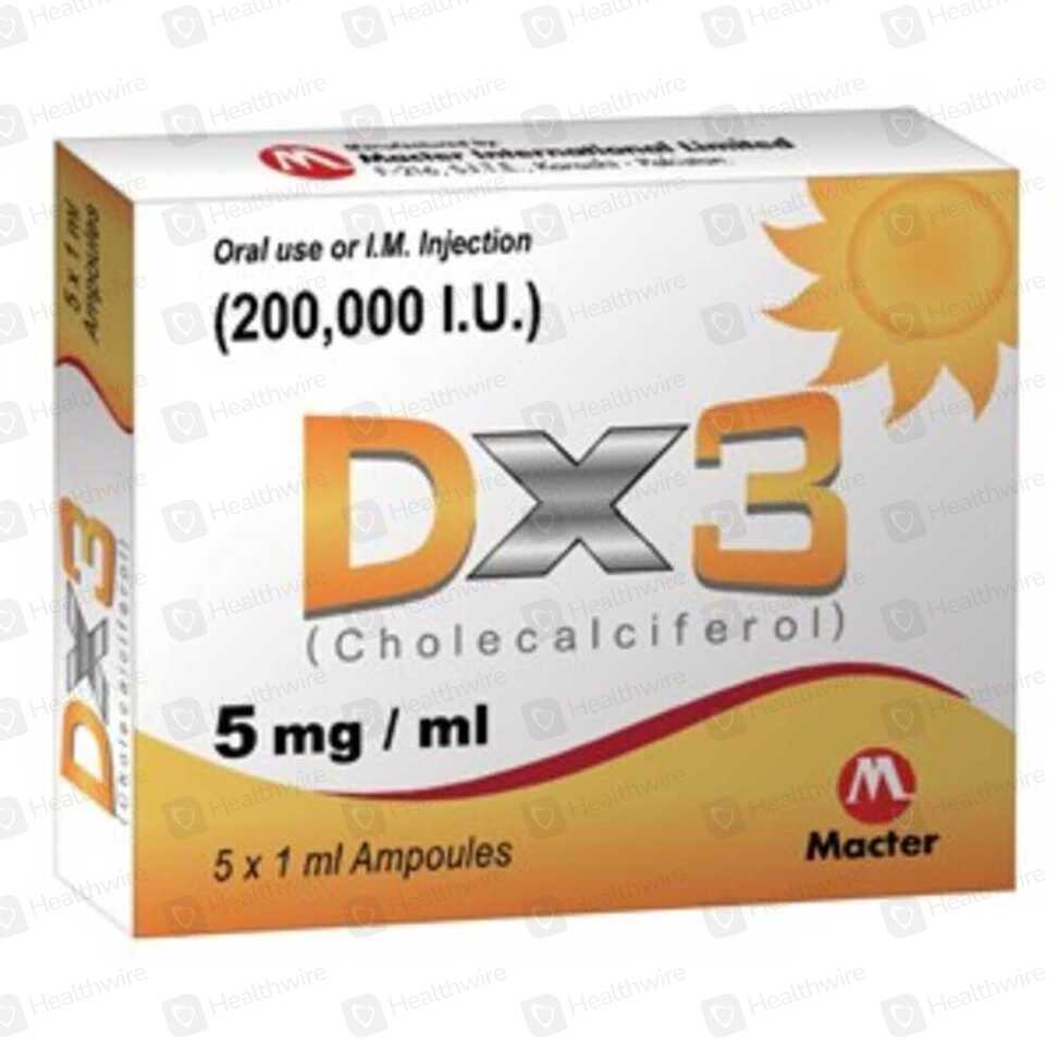 Dx3 (5Mg/Ml) 1Ml 5 Ampoule