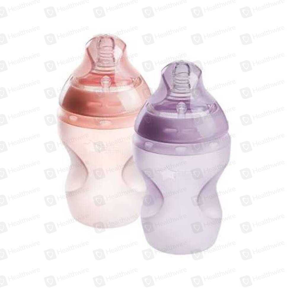 Easyhold Feeding Bottle With Silicon Nipple(9Oz)