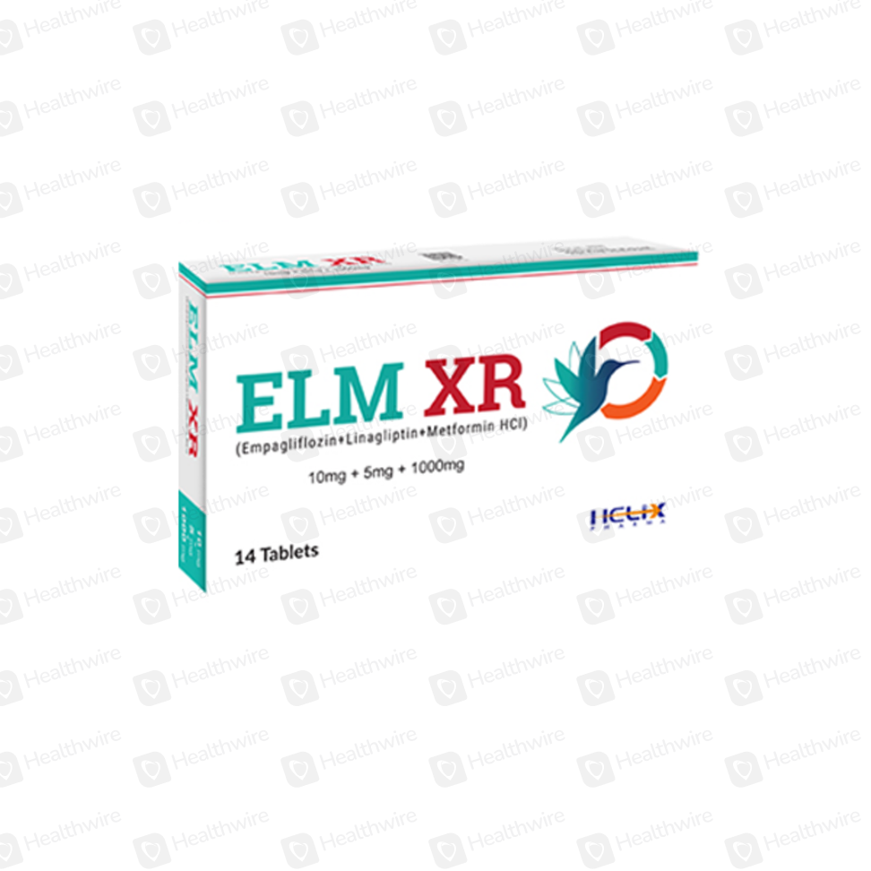 Elm Xr 10Mg/5Mg/1000Mg Tab (14)S