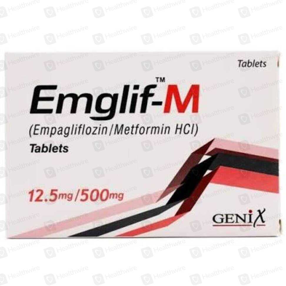 Emglif-M (12.5Mg/500Mg) 28 Tablet