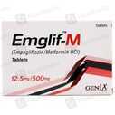 Emglif-M (12.5Mg/500Mg) 28 Tablet