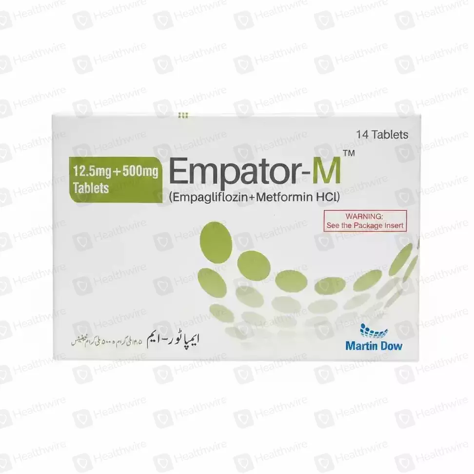 Empator M 12.5Mg + 500Mg Tab 14'S