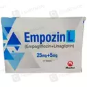 Empozin L 25/5Mg 14 Tablets
