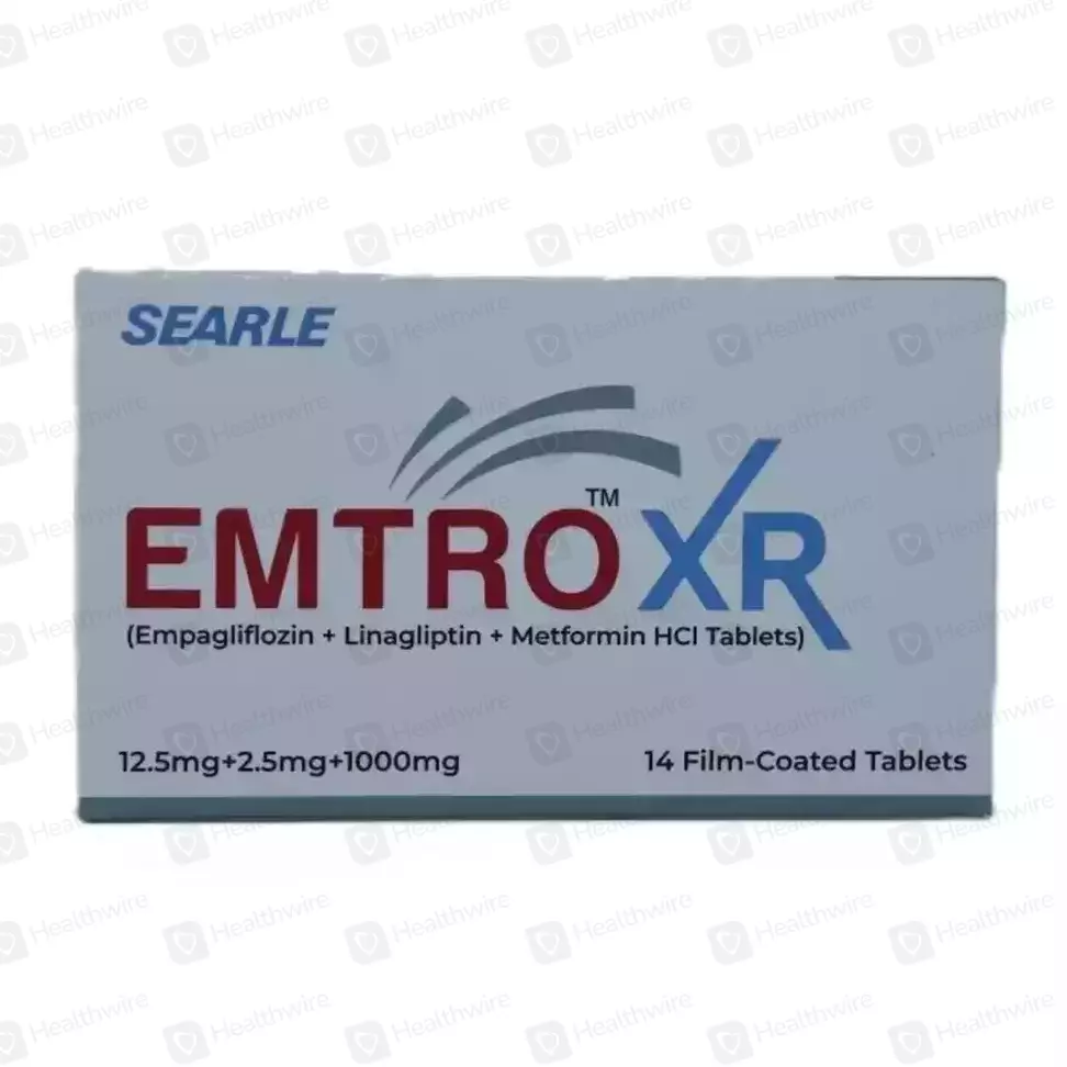 Emtro Xr 12.5+2.5+1000Mg 14S