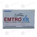 Emtro Xr 12.5+2.5+1000Mg 14S