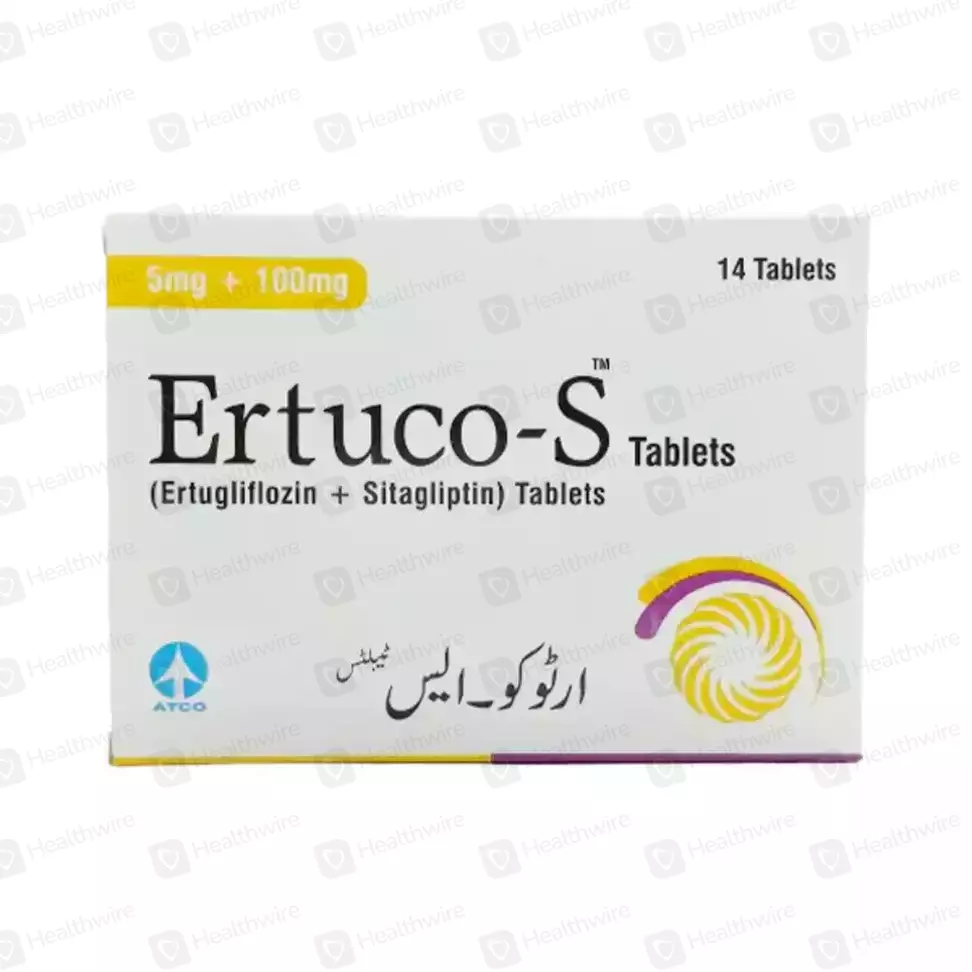 Ertuco S (15mg+100mg) 14 Tablets