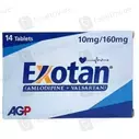 Exotan (10/160Mg) 14 Tablet