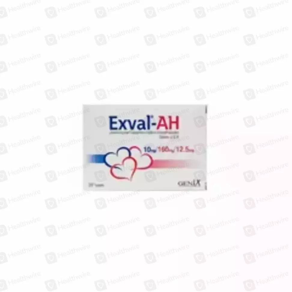 Exval Ah (10/160/12.5Mg) 28 Tablets