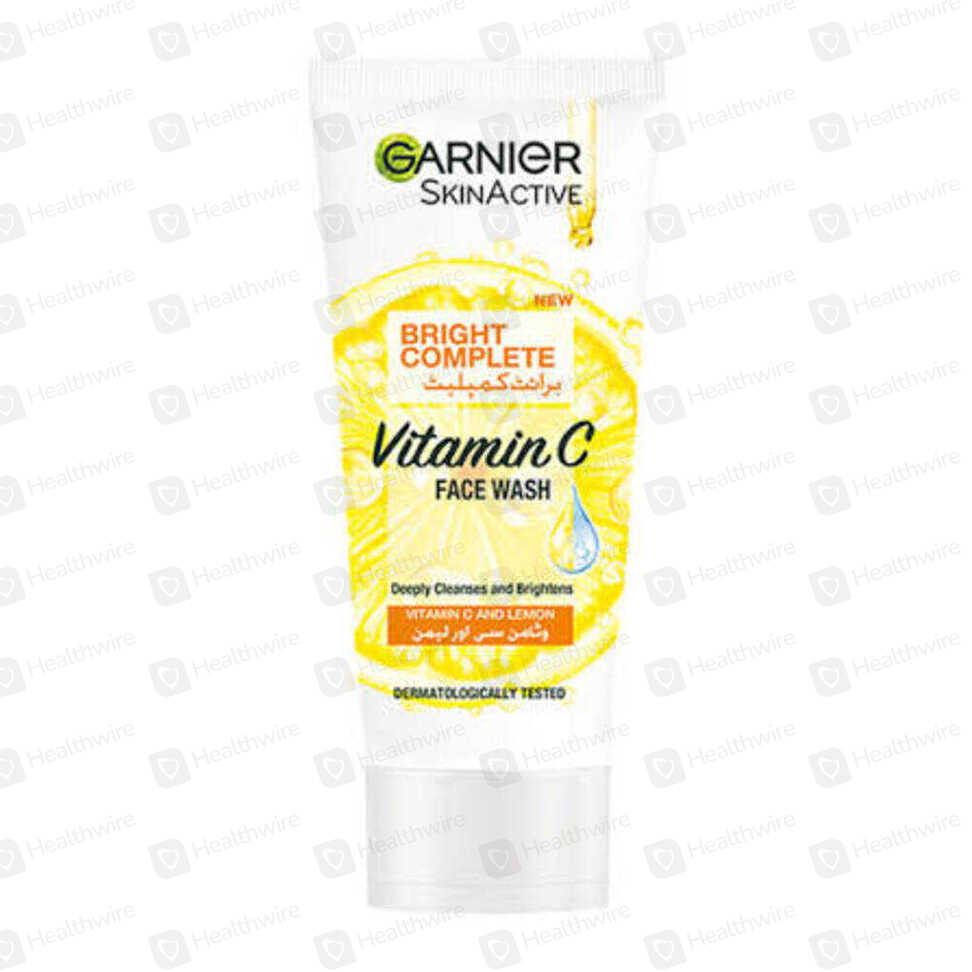 Garnier Bright Complete Face Wash 100Ml
