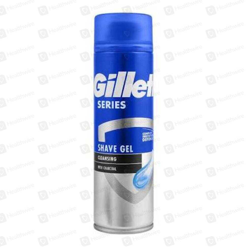 Gillette Gel Charcoal 200Ml