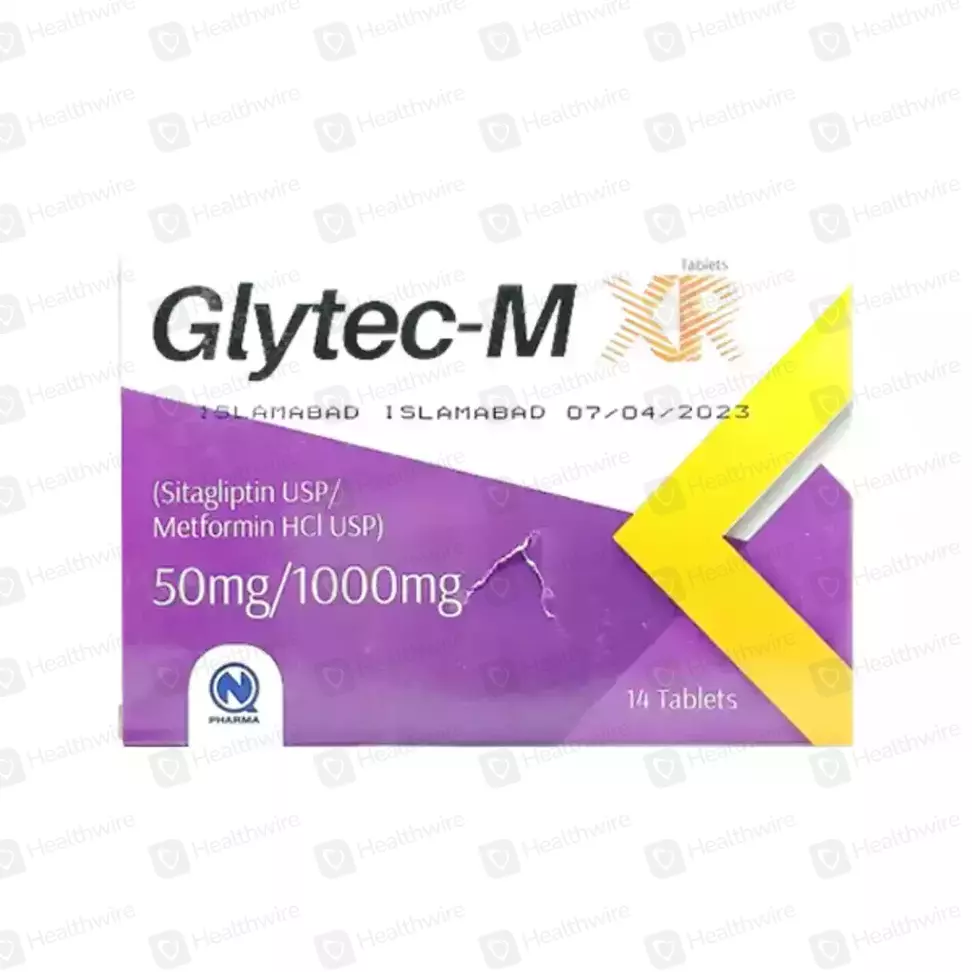 Glytec-Mxr (50/1000Mg) Tab 14S