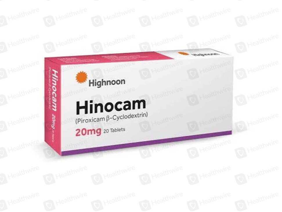 Hinocam 20Mg Tablets 20S
