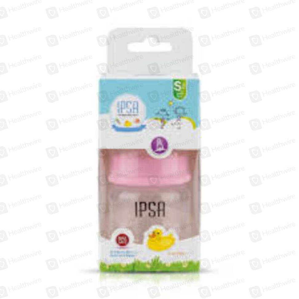 IPSA Ezee Feeding Bottle Small Flow (2oz/60ml)