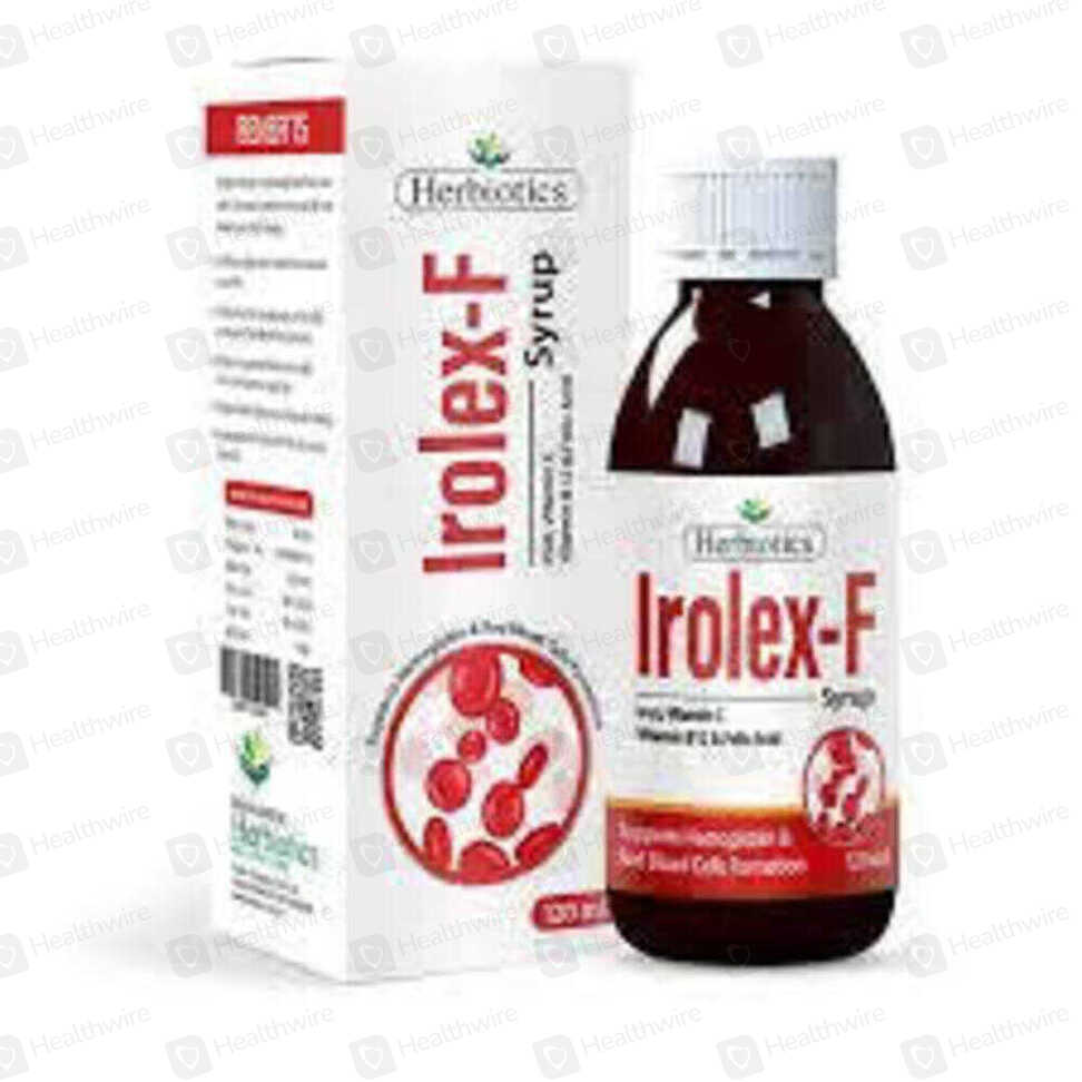 Irolex-F Syrup 120Ml