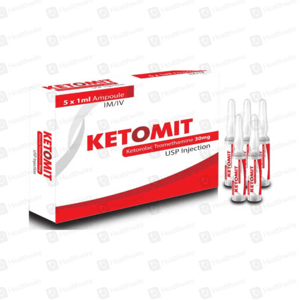 Ketomit 30Mg (5X1Ml) Injections