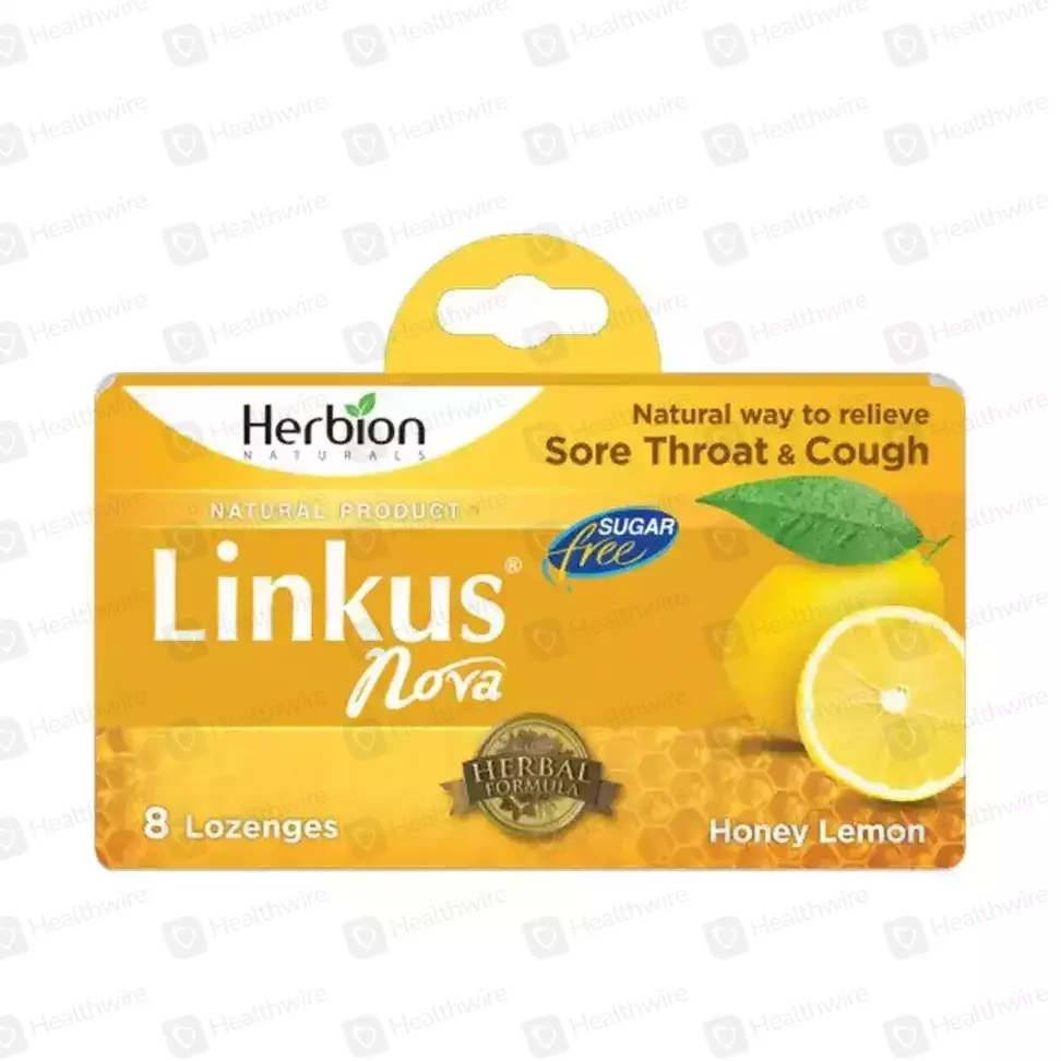 Linkus Sugar Free Honey&Lemon Lozenges