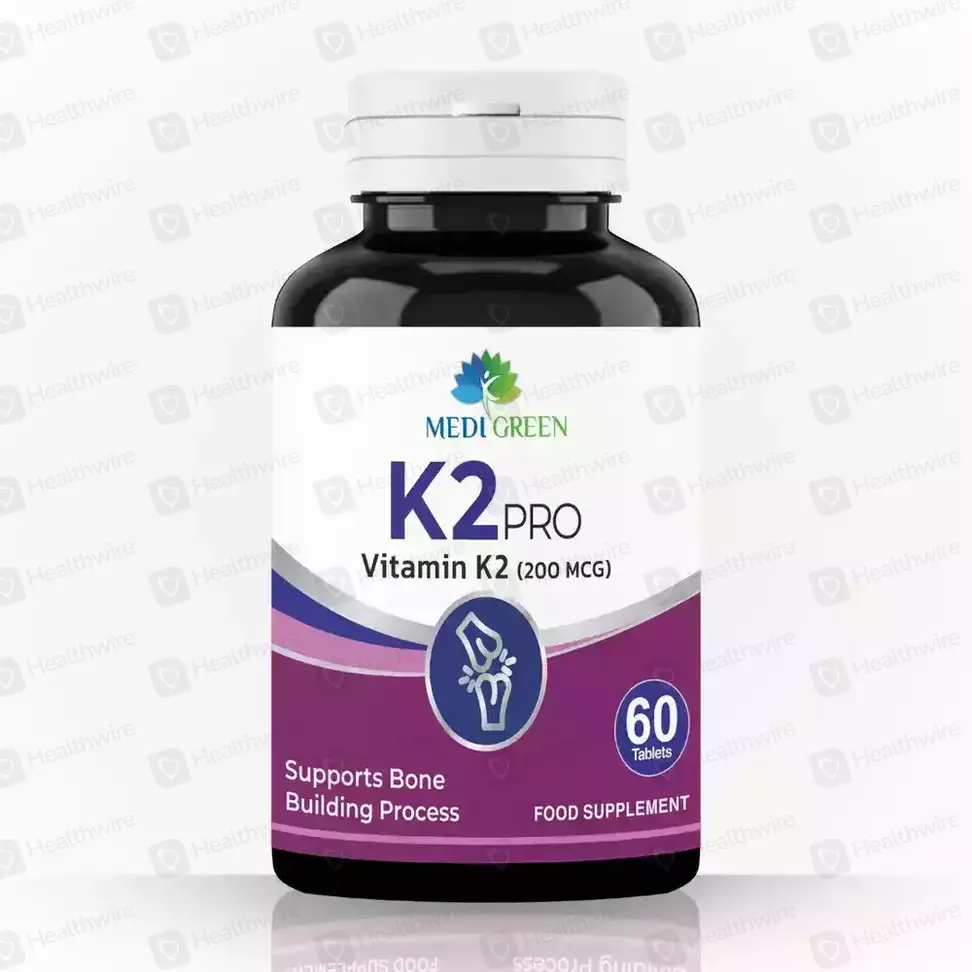 Medi Green K2 Pro (200Mcg) 30 Tablets