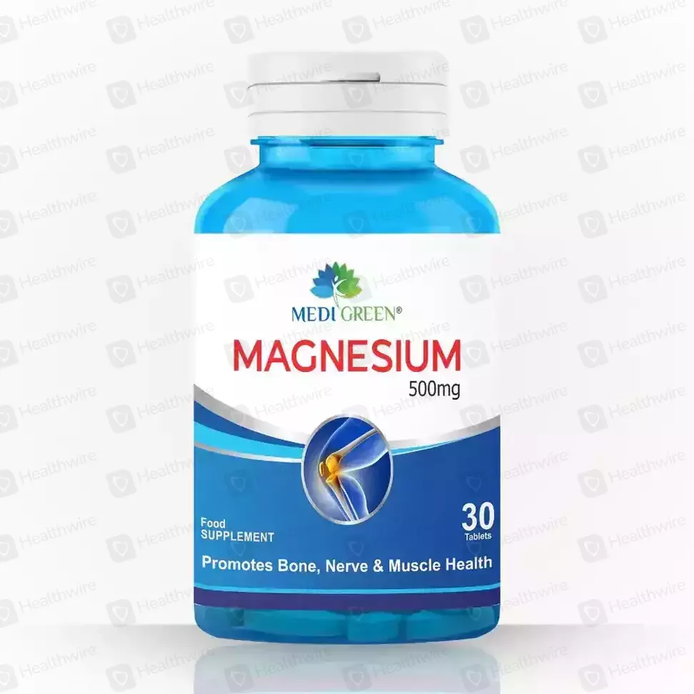 Medi Green Magnesium (500Mg) Tablets