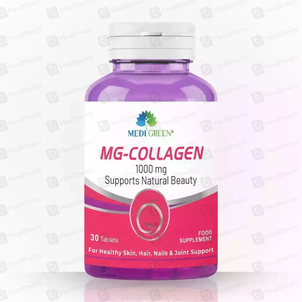 Medi Green Mg Collagen (1000Mg) 30 Tablets