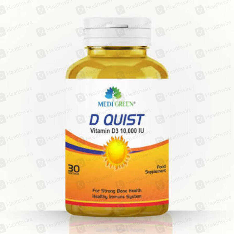 Medi Green Vitamin D3 (10,000Iu) 30 Tablets