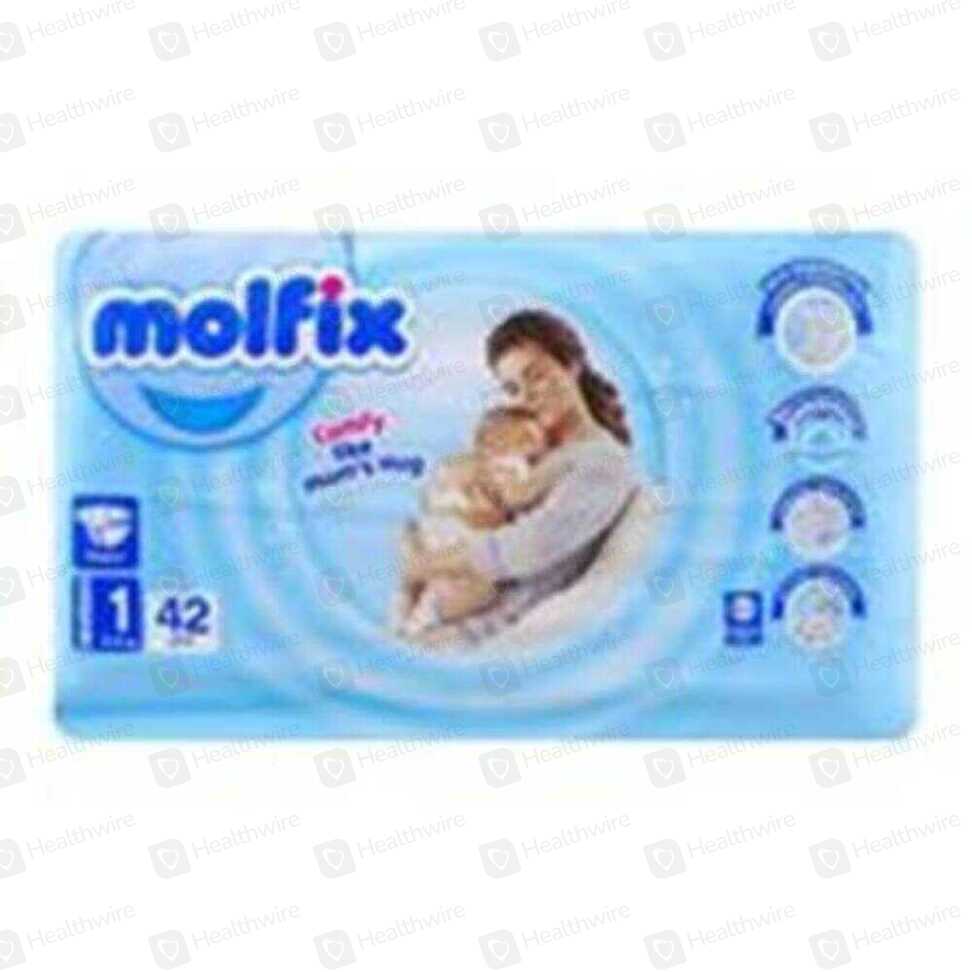 Molfix Diaper Twin No.1 (42Pcs)
