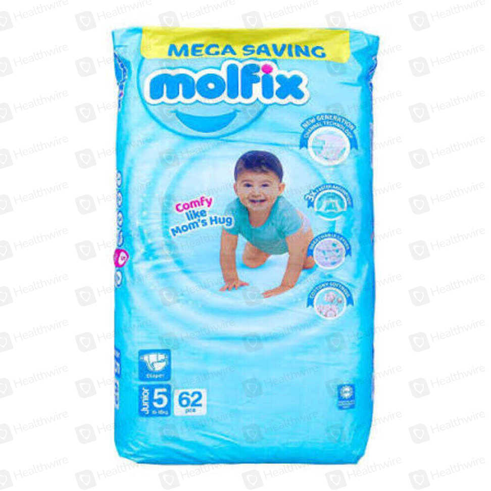 Molfix Mega Diaper 5 No(62Pcs)