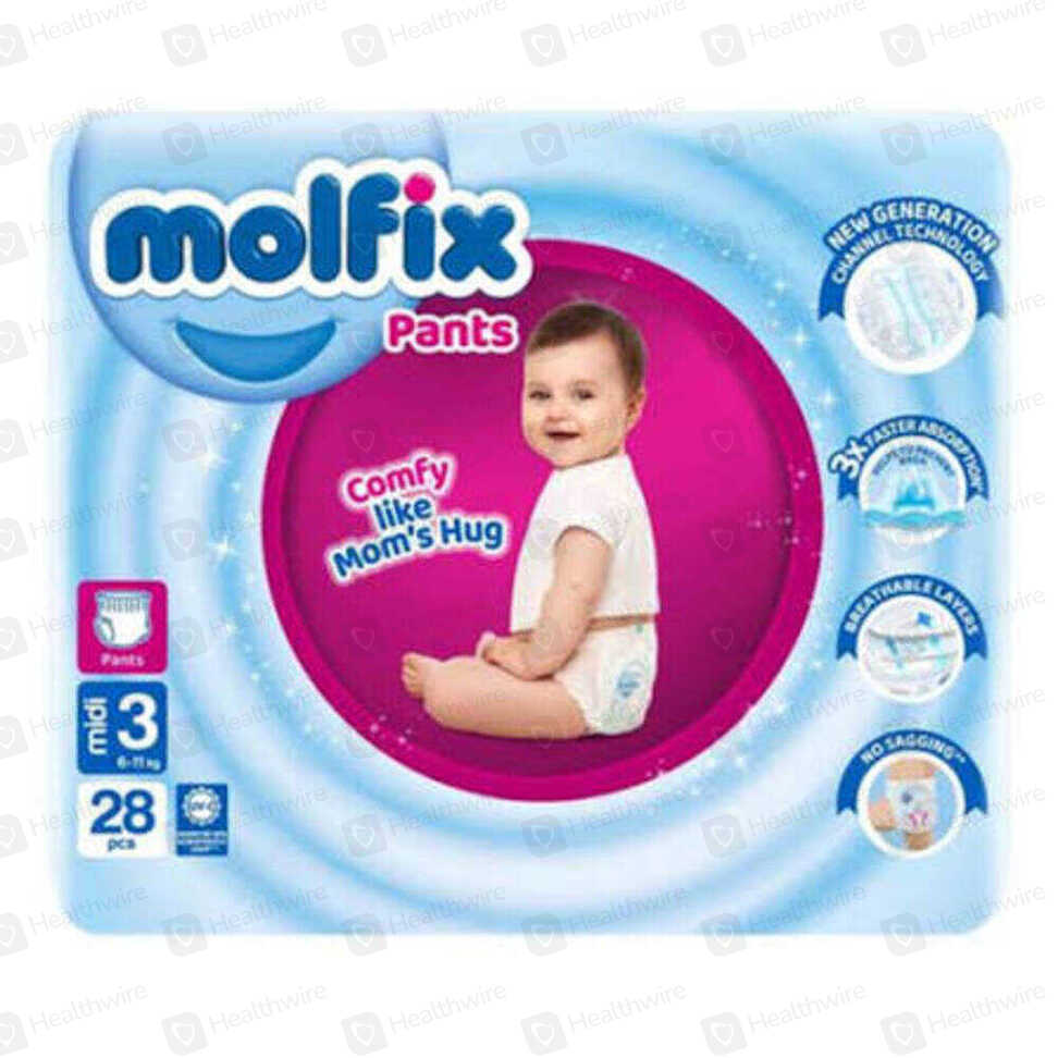 Molfix Twin Diaper 4 No (25Pcs)