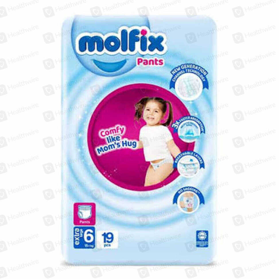Molfix Twin Pant 6 No (19Pcs)