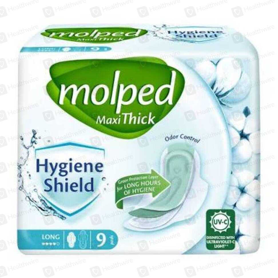Molpad Maxi Thick E.Long (9Pcs) Wipes