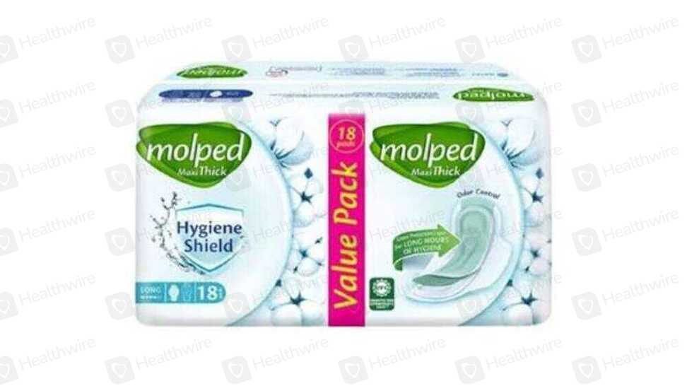 Molpad Maxi Thick E.Long V/P (18Pcs) Wipes