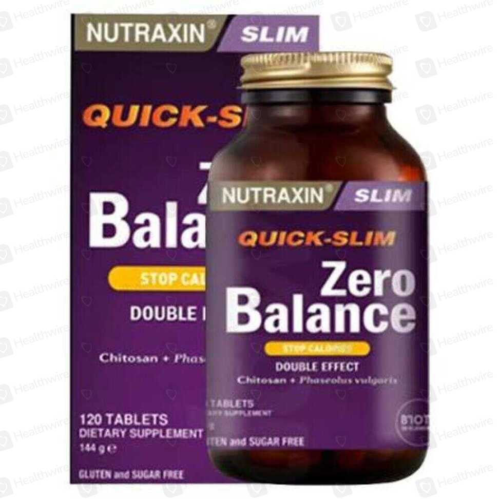 Nutraxin Zero Balance (60) Tablets