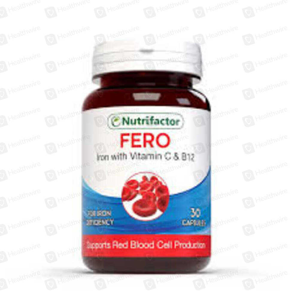Nutrifactor Fero Vitamin C & B12 (30S) Tablets