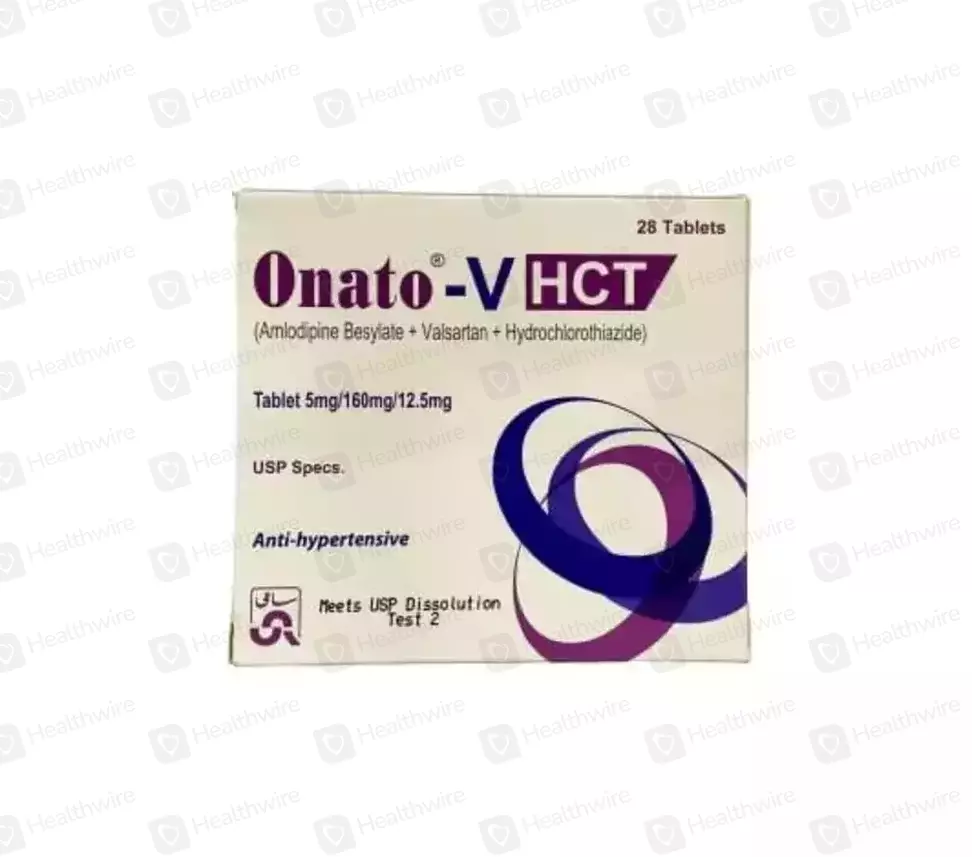 Onato-V Hct(5/160/12.5Mg) 28 Tab