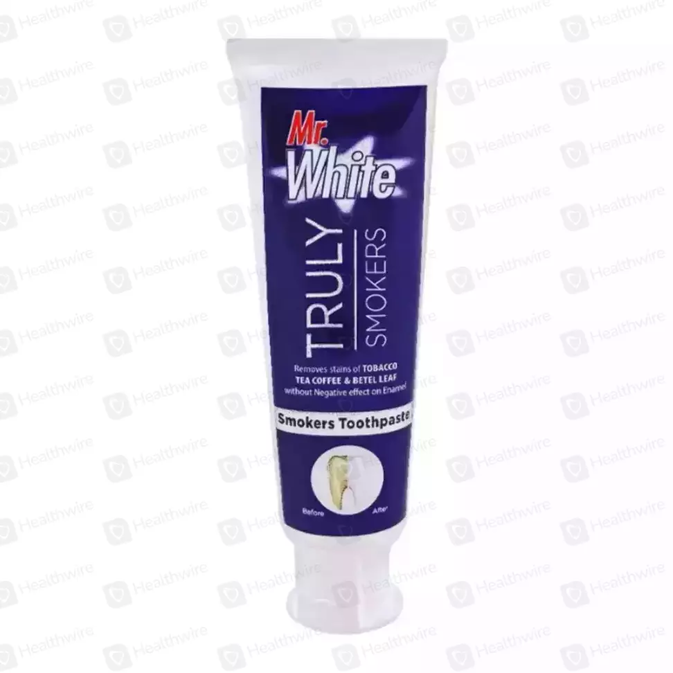 Mr. White (Truly Smokers) 120G Toothpaste