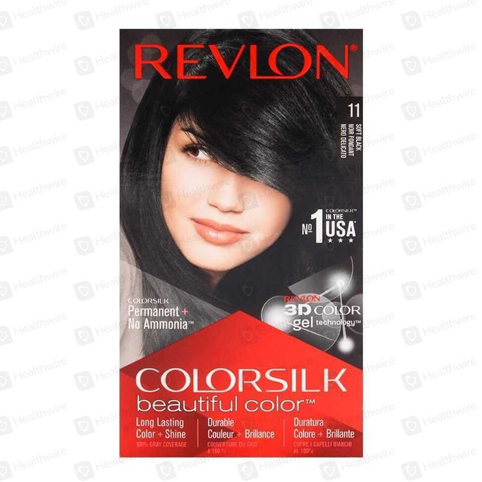 Revlon 11No Colorsilk Soft Black Hair Color 1S