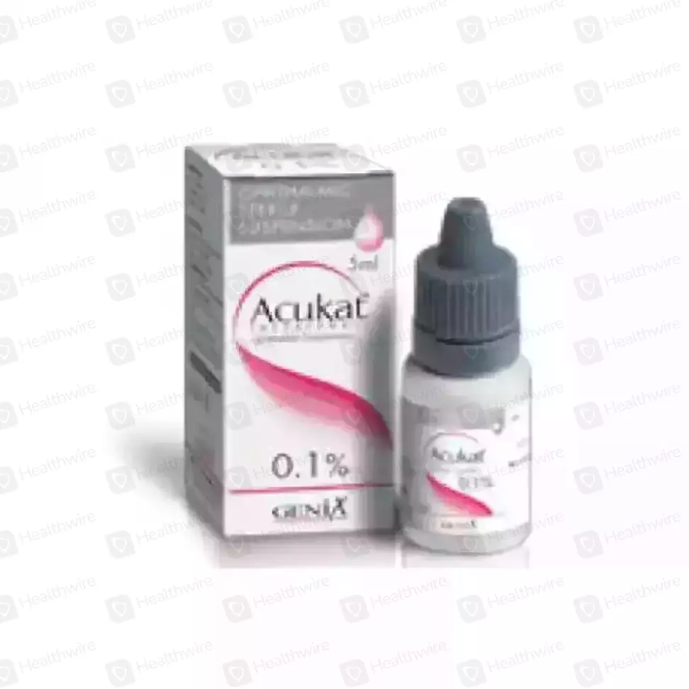Acukat (0.1%) 5Ml Eye Suspension