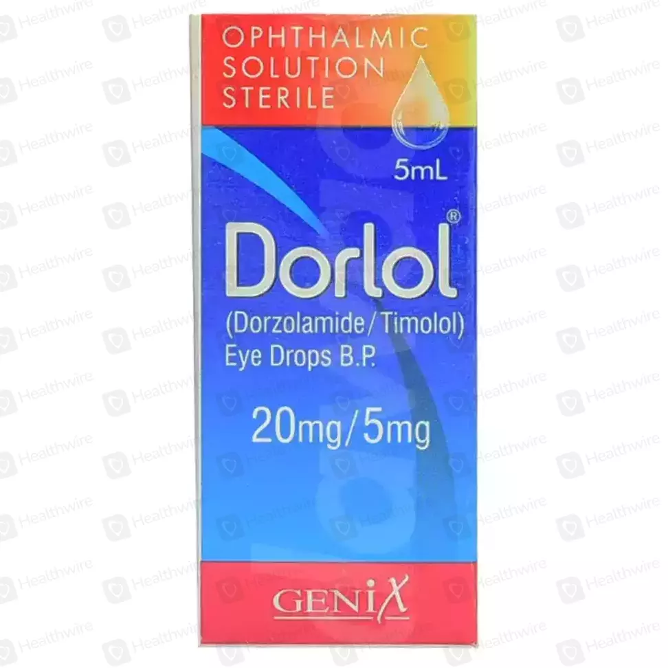 Dorlol (20/5Mg) 5Ml Eye Drops