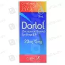 Dorlol (20/5Mg) 5Ml Eye Drops
